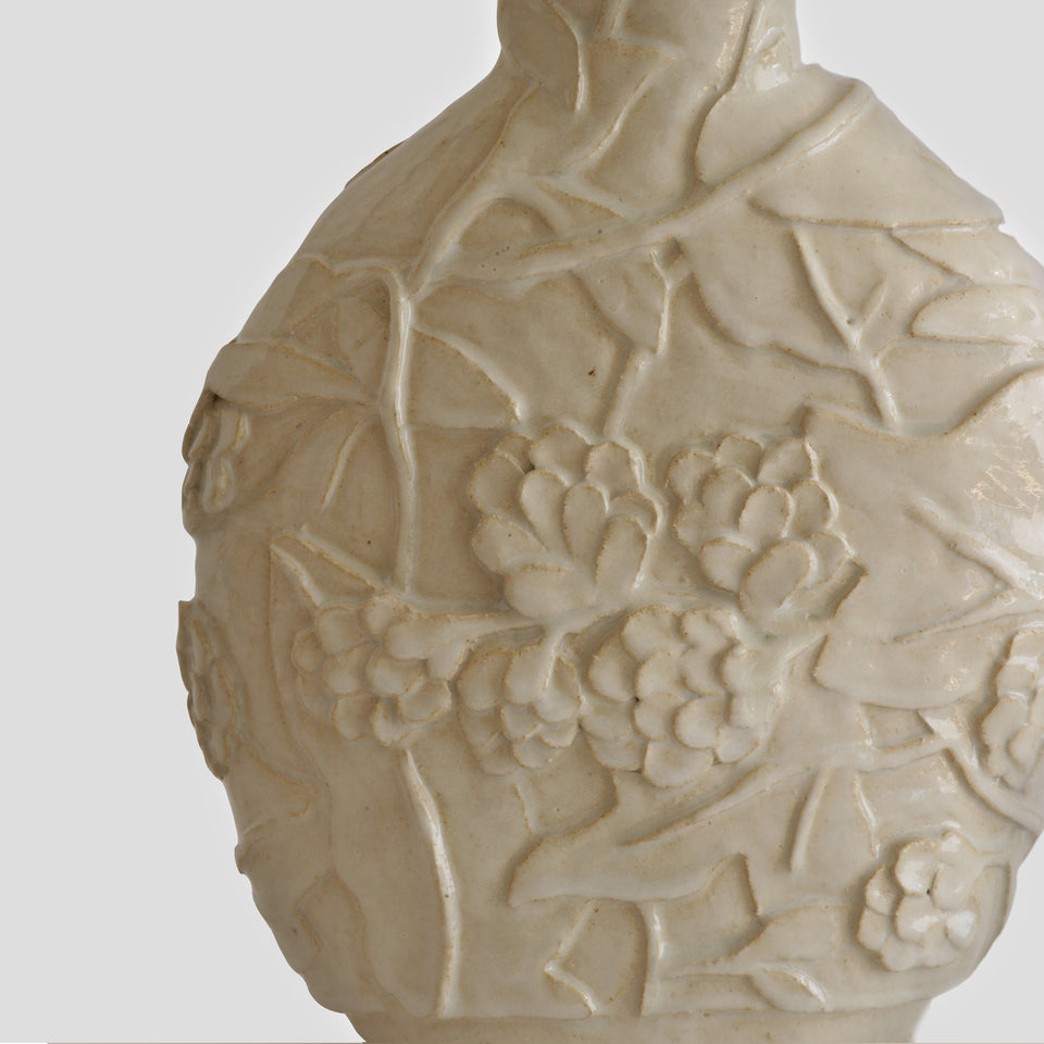 Bottle with berries