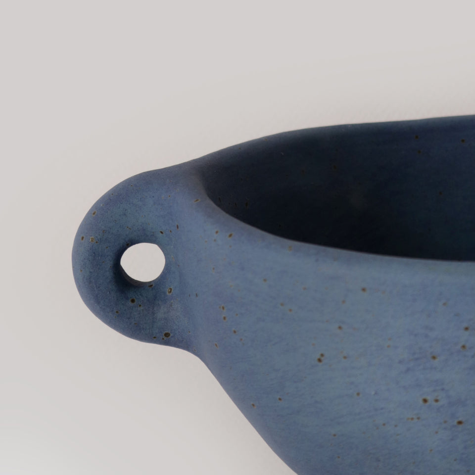 Suiban vase Midnight blue