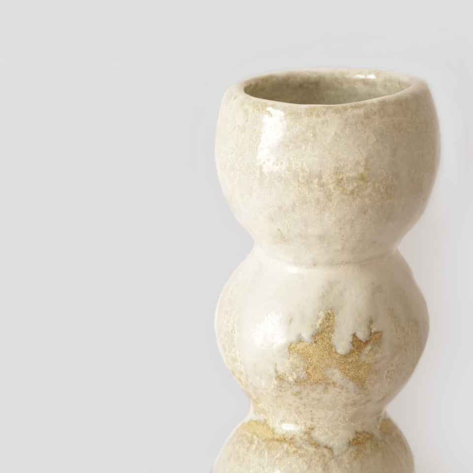 Vase bulles Cristaux