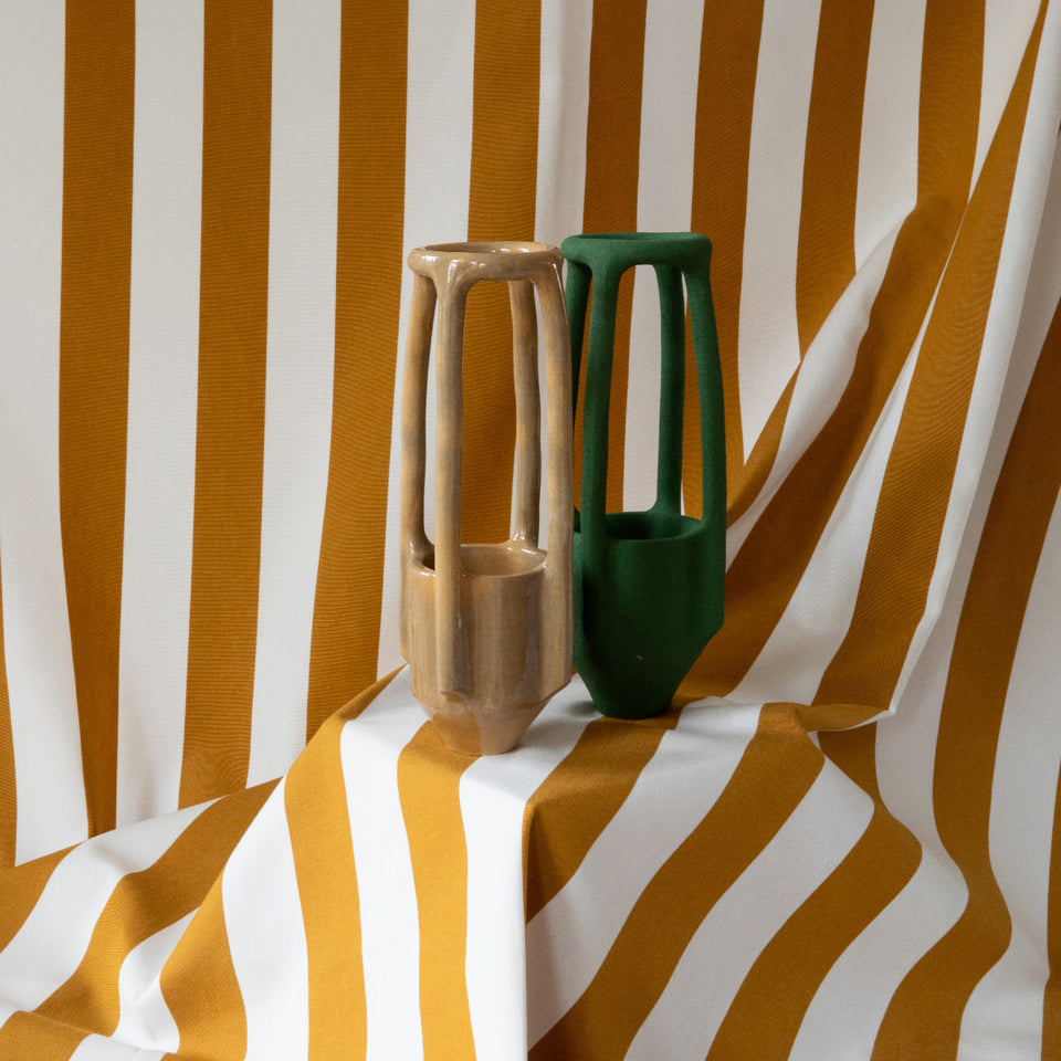 The Rod vase - Caramel