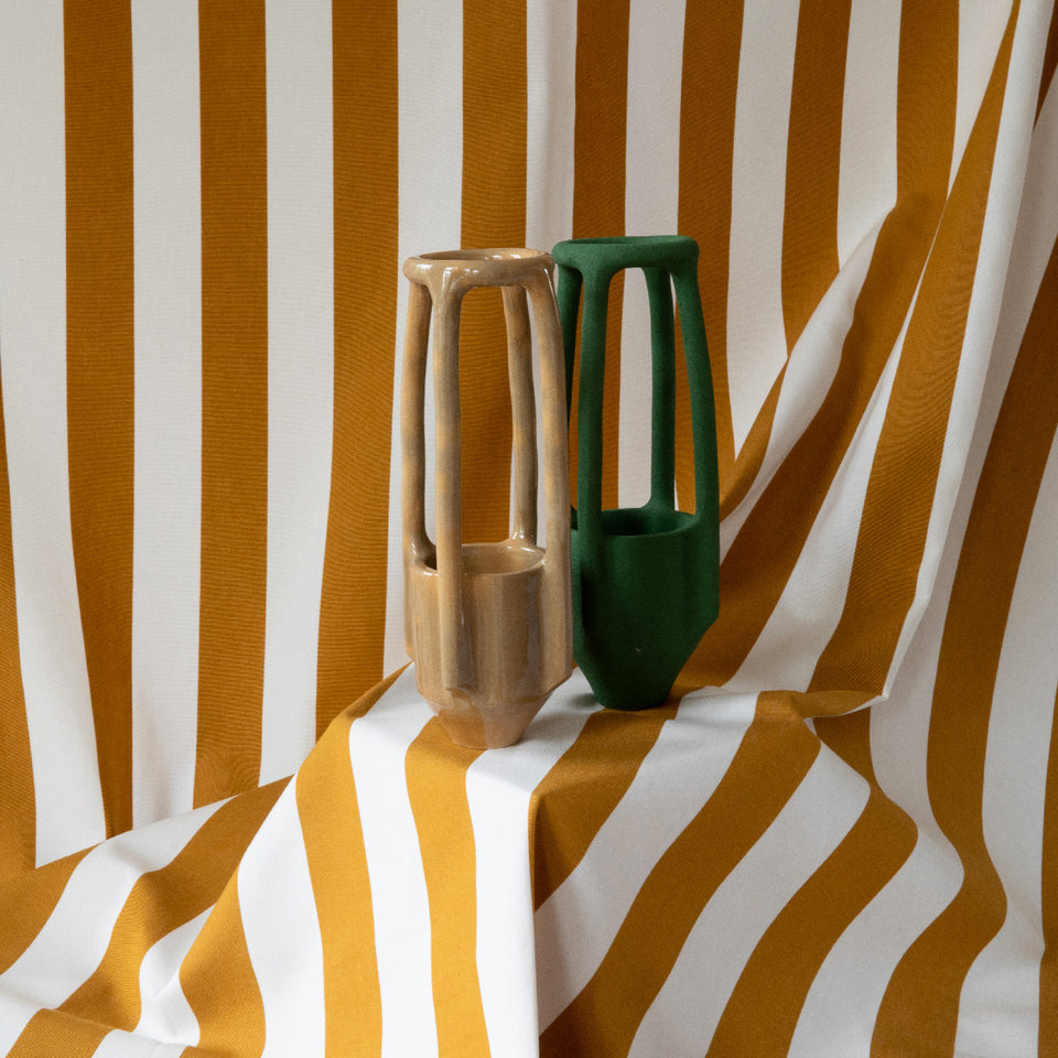 The Rod vase - Grass green