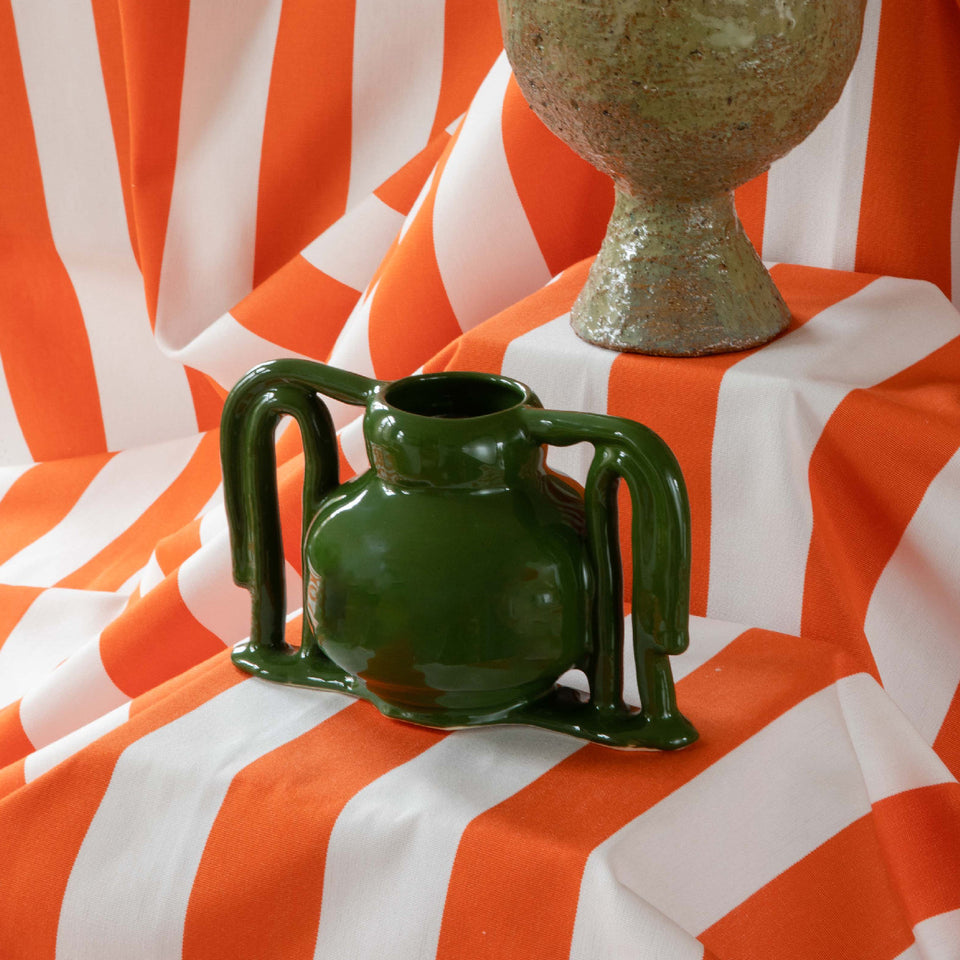 Green Vase "A little bit like Toutankhamon"