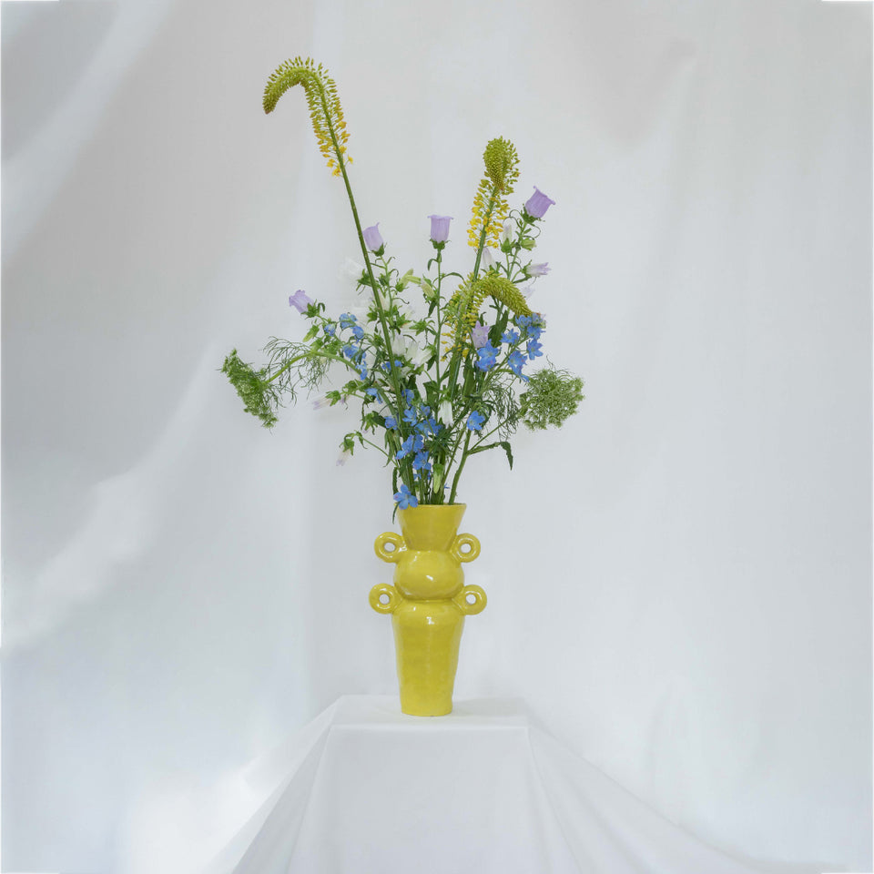 Double Antic Lemon Vase