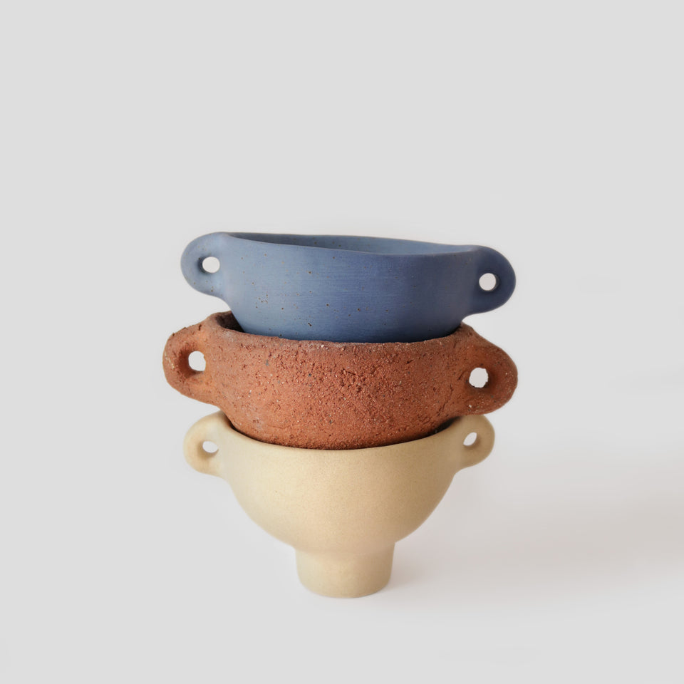 Suiban vase Midnight blue