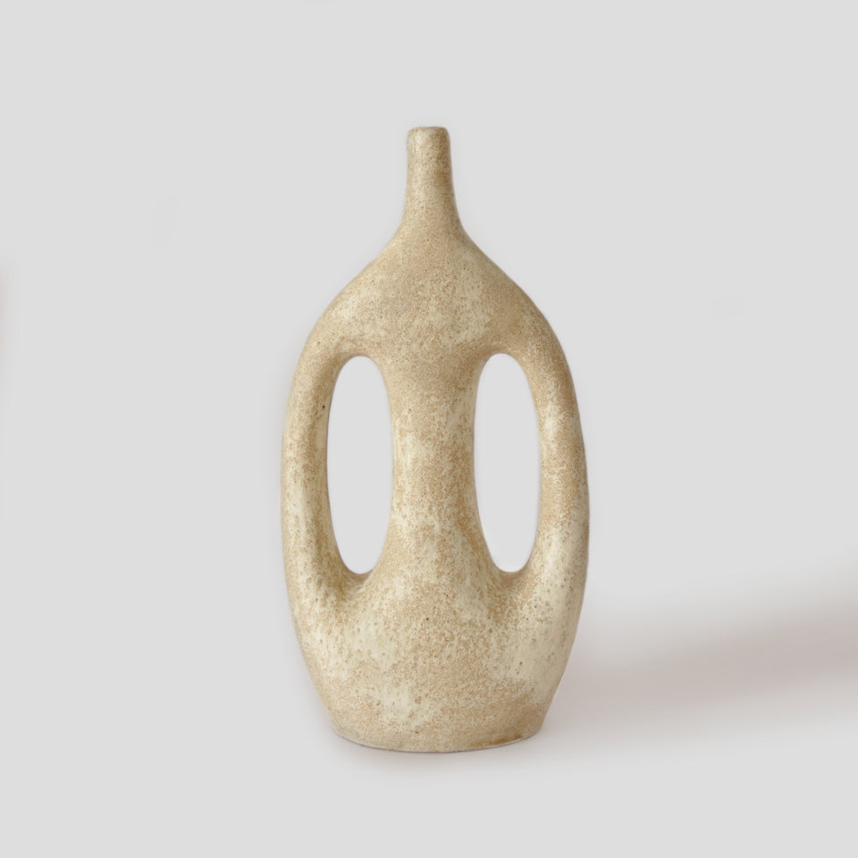 Grand vase Sympoiesis III, large stone