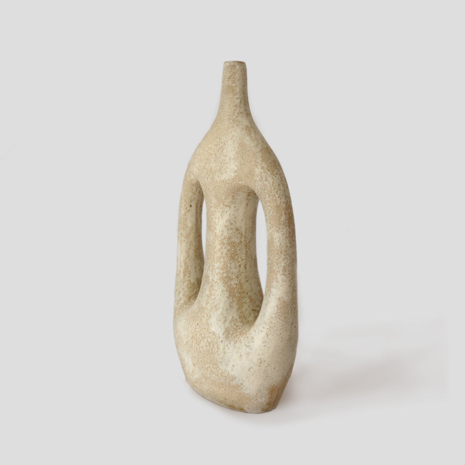 Grand vase Sympoiesis III, large stone