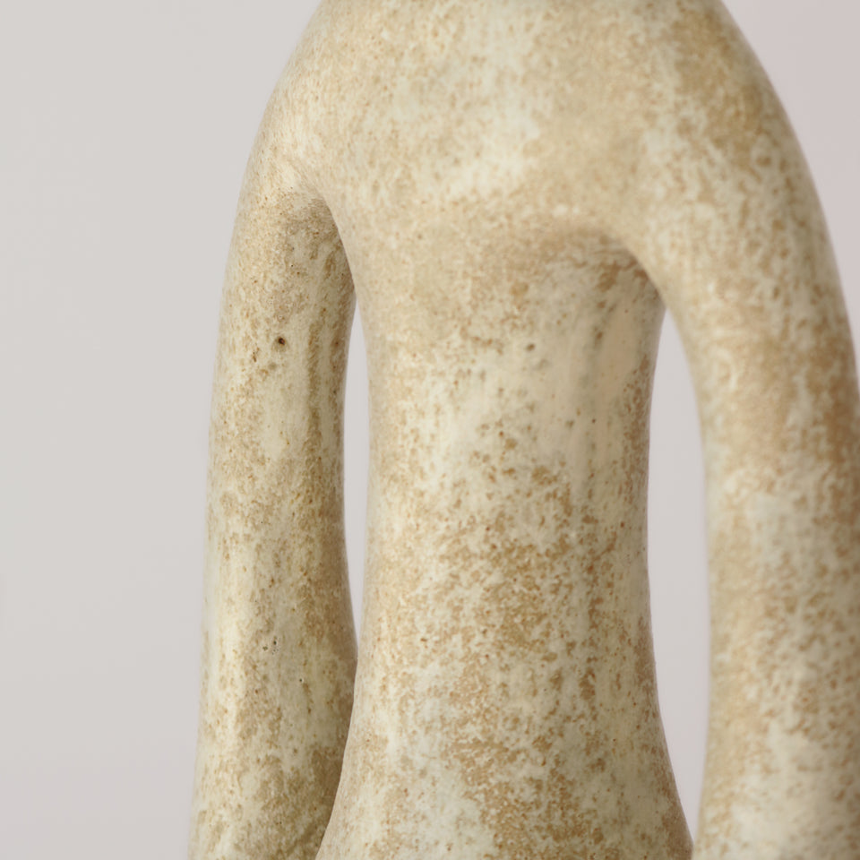 Grand vase Sympoiesis III, large stone
