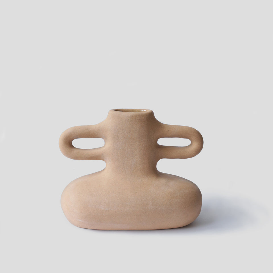 Large handles Sand Vase