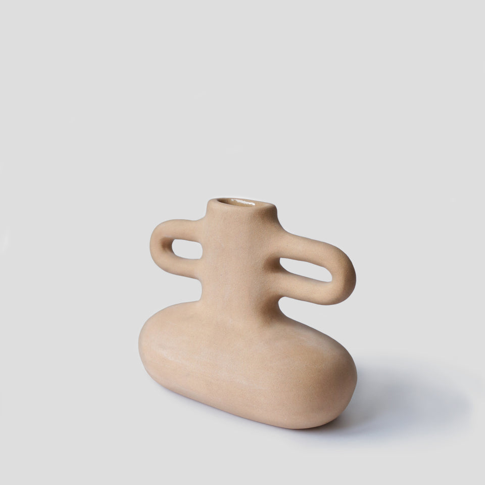 Large handles Sand Vase