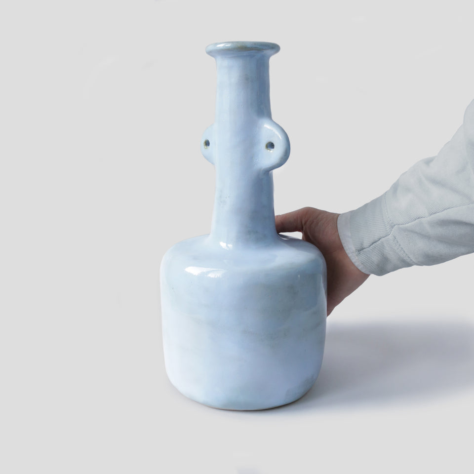 Blue Sky Bottle Vase