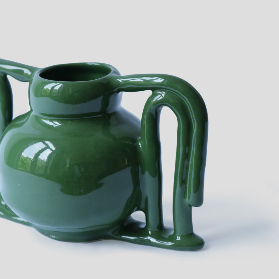 Green Vase "A little bit like Toutankhamon"