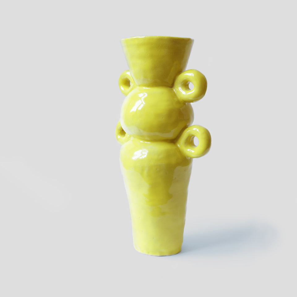 Vase Flacon Citron