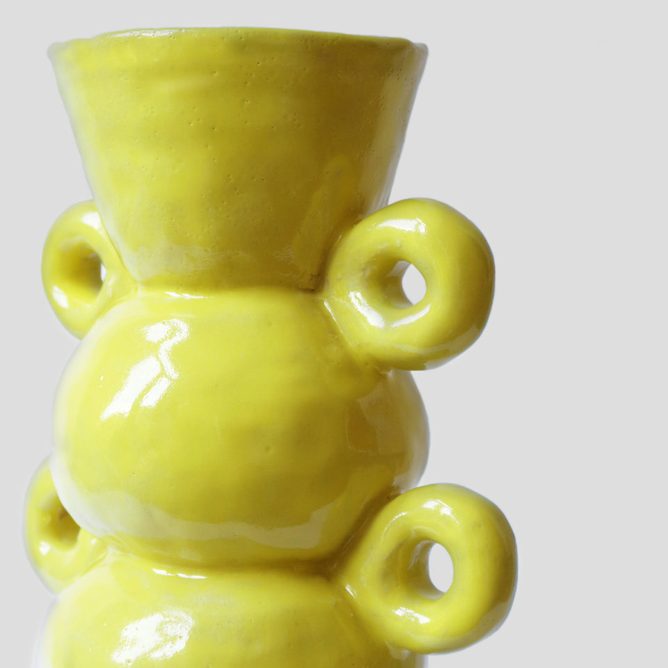 Double Antic Lemon Vase