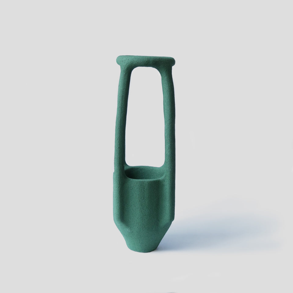The Rod vase - Grass green