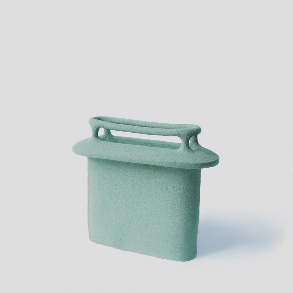 The chimney vase - light green
