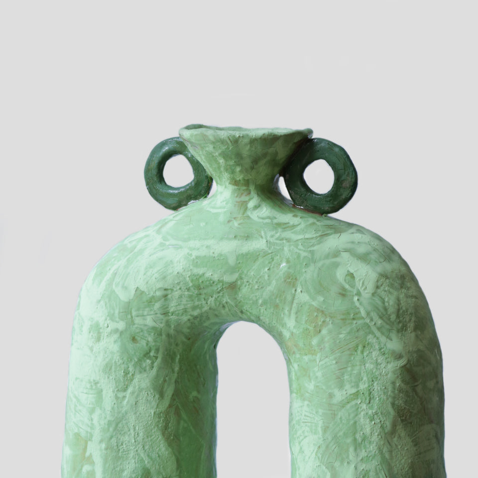 Large Velvet Grass Vase