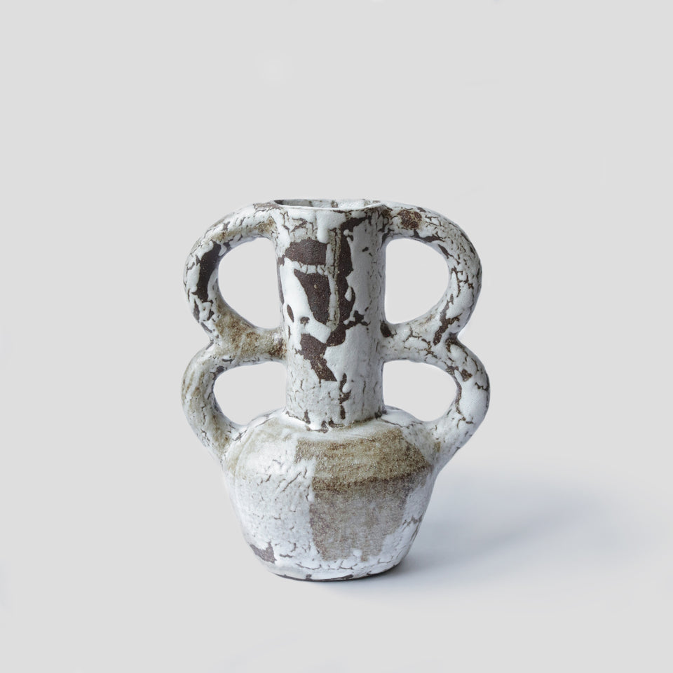 Clover Vase - Bark