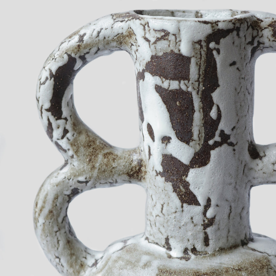 Clover Vase - Bark