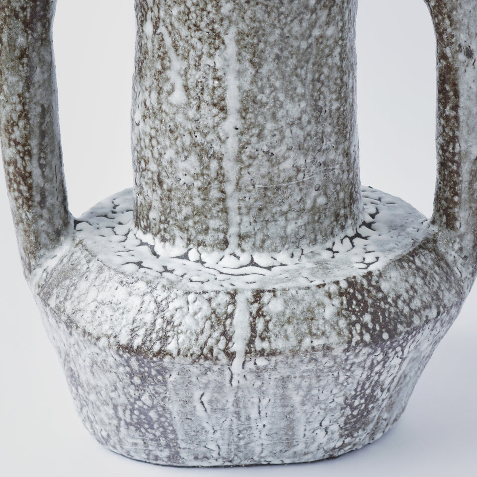 Large Duplex Vase - brown