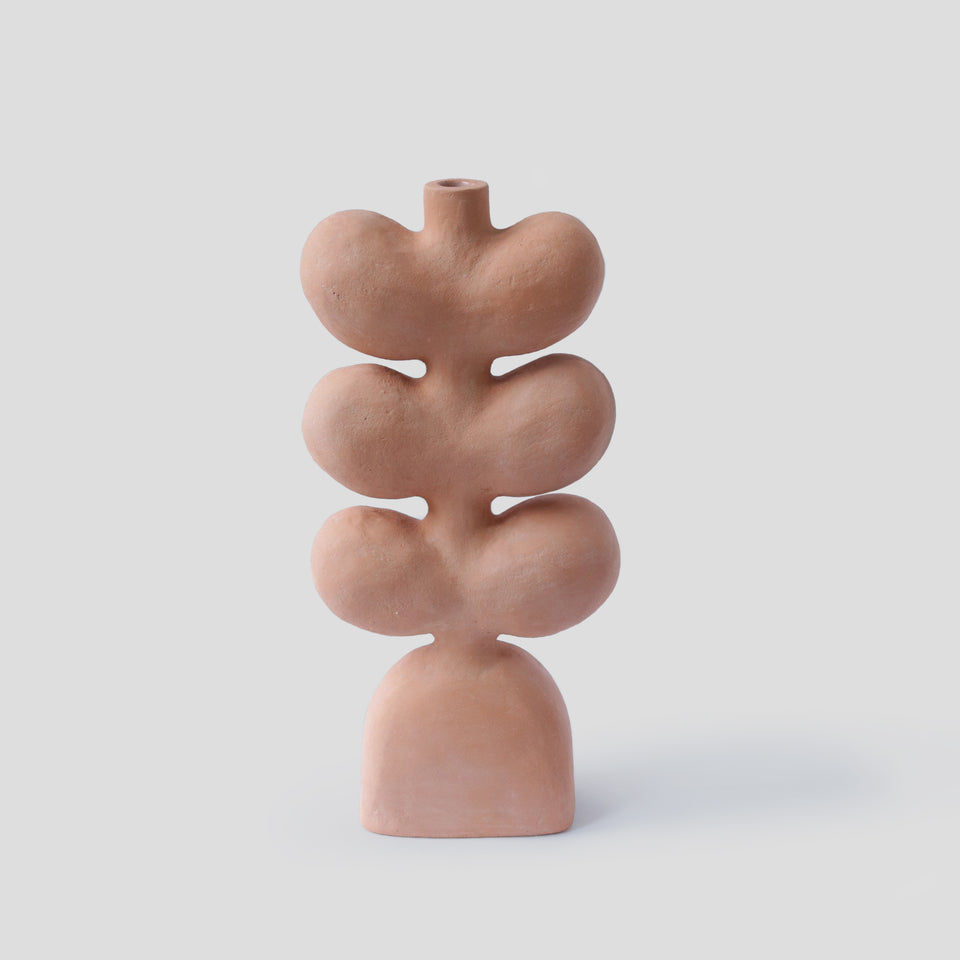 Happa 3 terracotta Vase