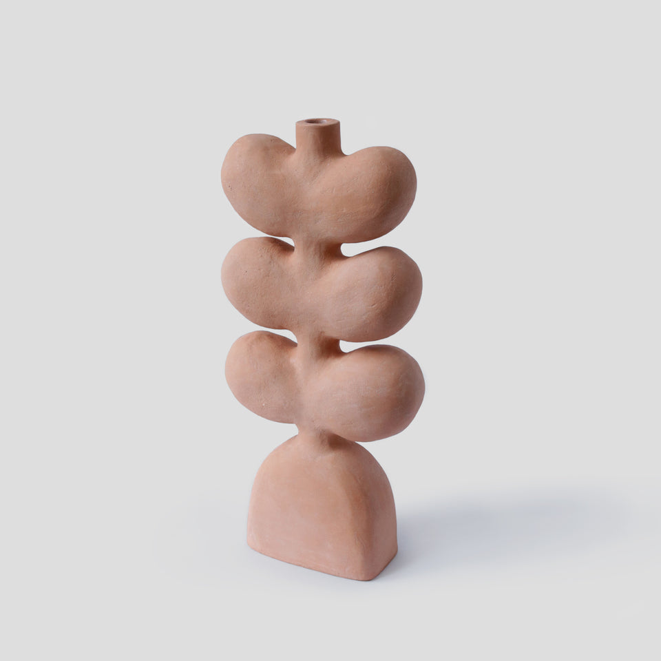 Happa 3 terracotta Vase