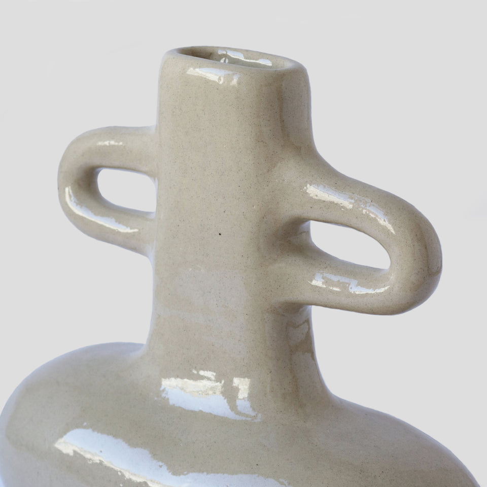Vase Sable à larges anses