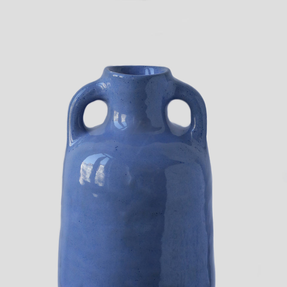 Large Blue Vase