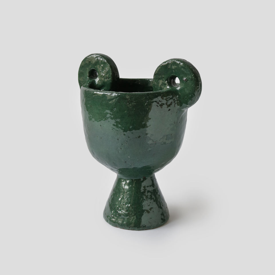 Textured Dark Green Trophy