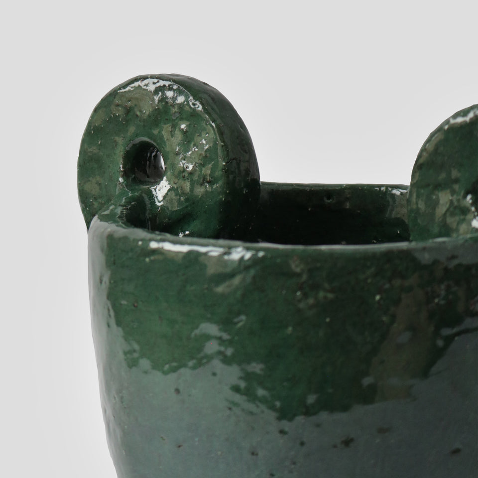 Textured Dark Green Trophy