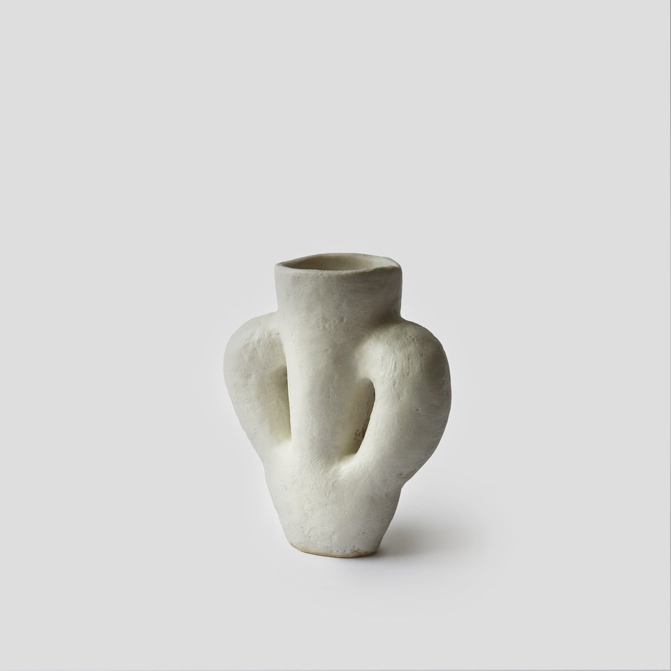 Large Duplex Vase - brown