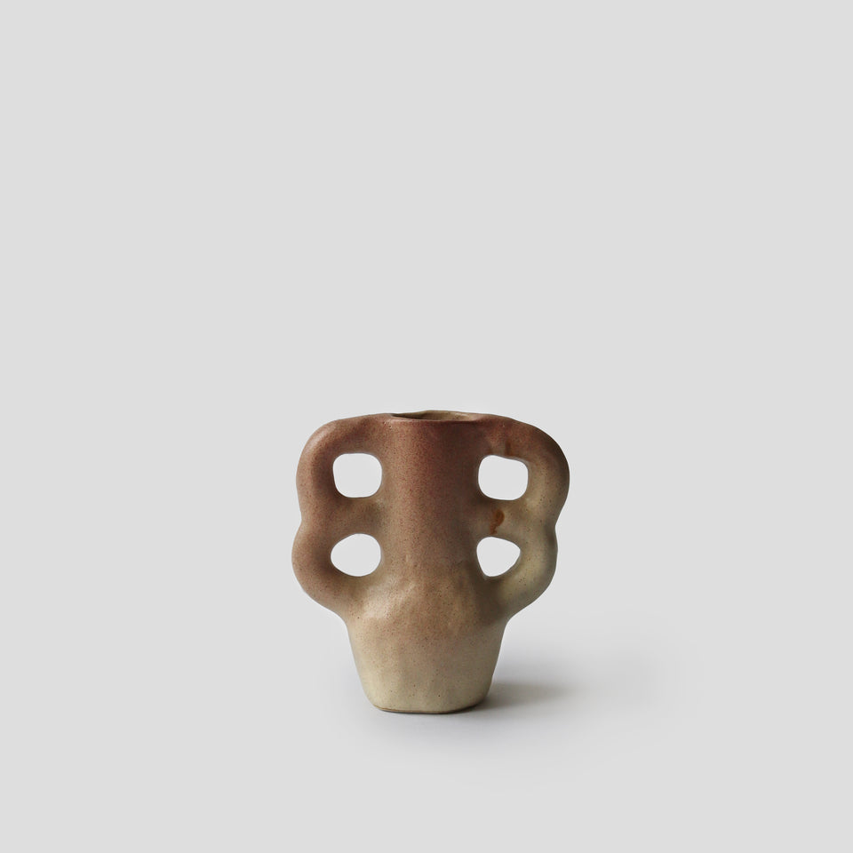 Mini Clover Vase - Pinky beige