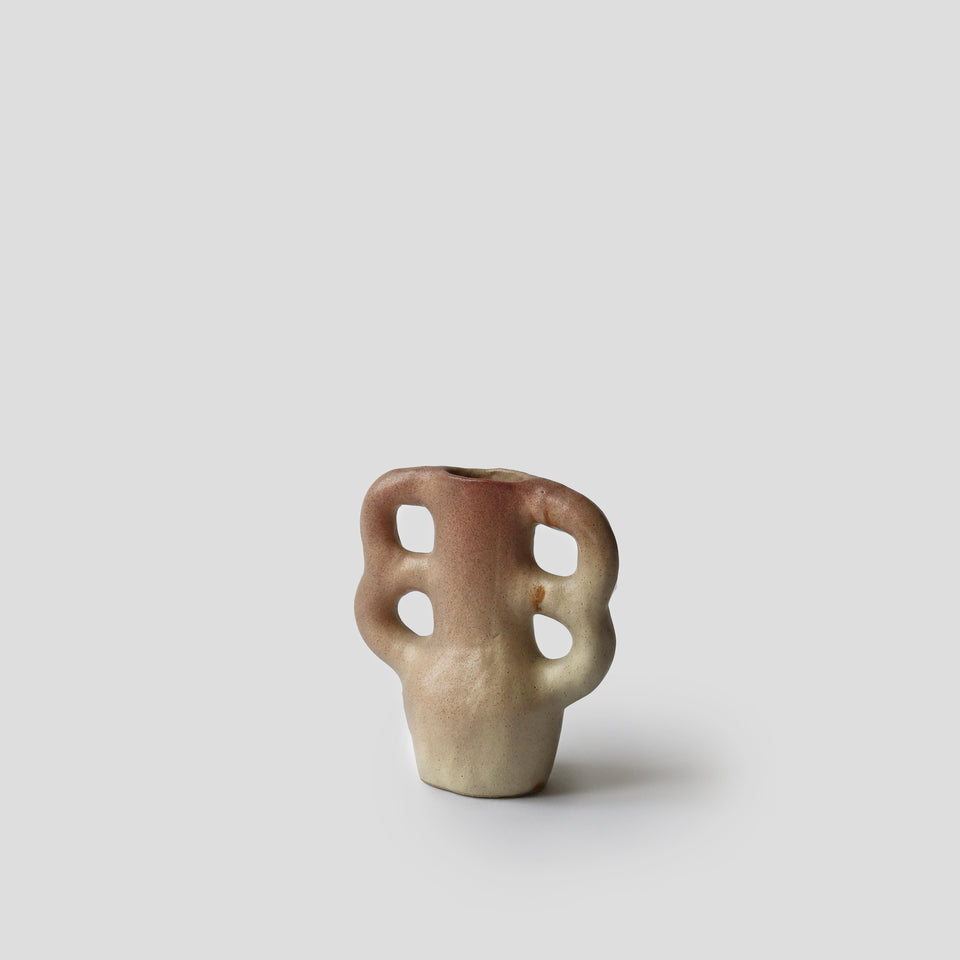 Mini Clover Vase - Pinky beige