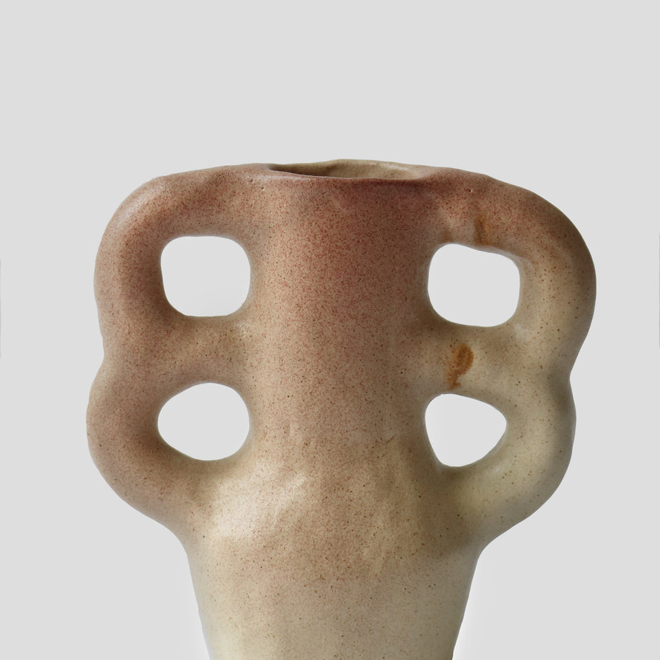 Mini Clover Vase - Pinky beige
