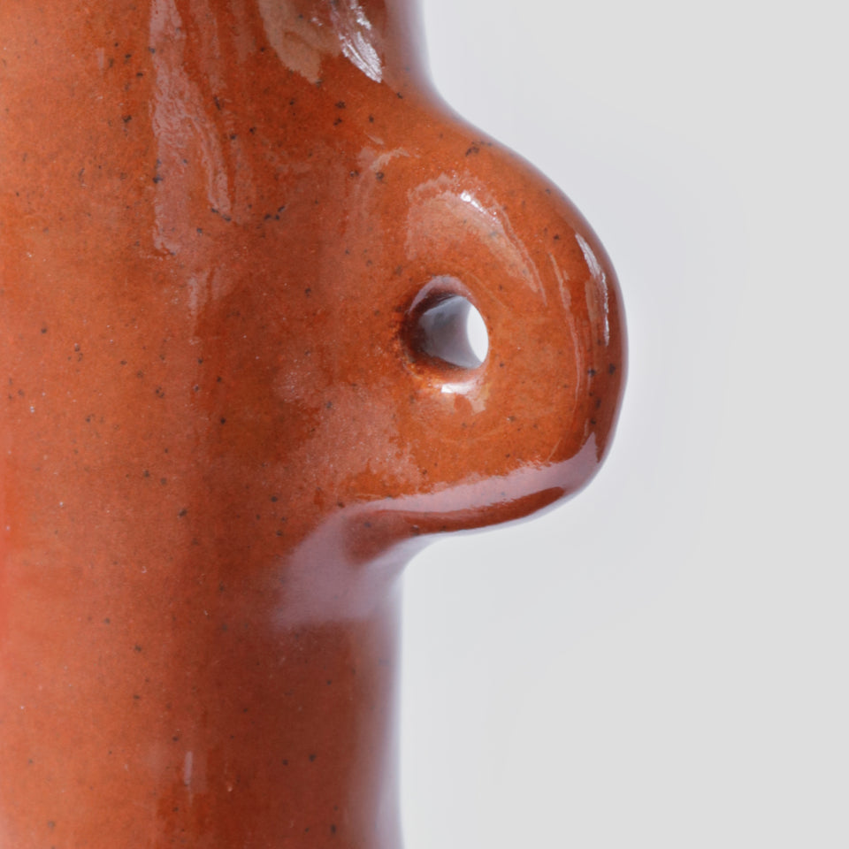 Burnt Orange Vase