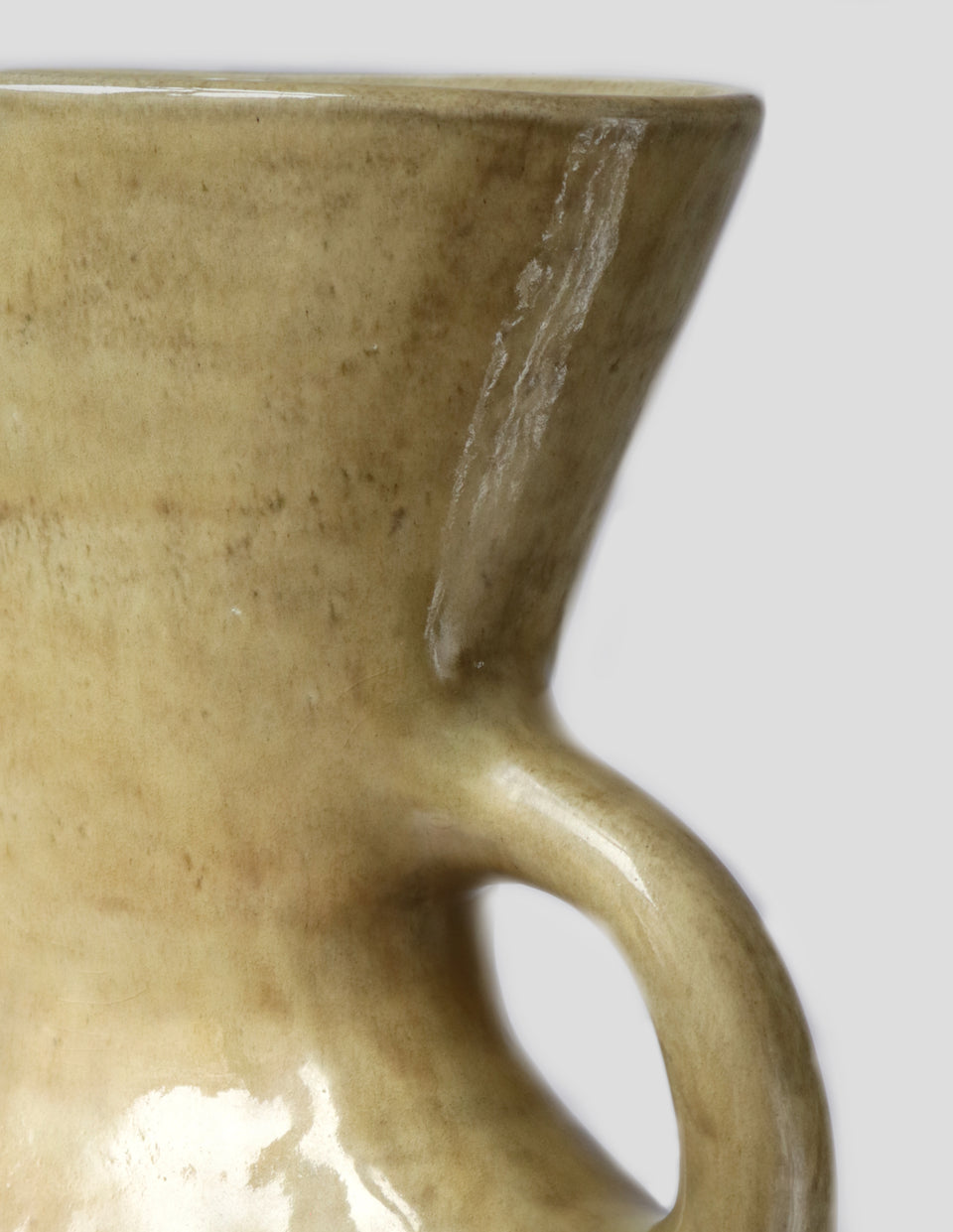 Large floor vase Oat