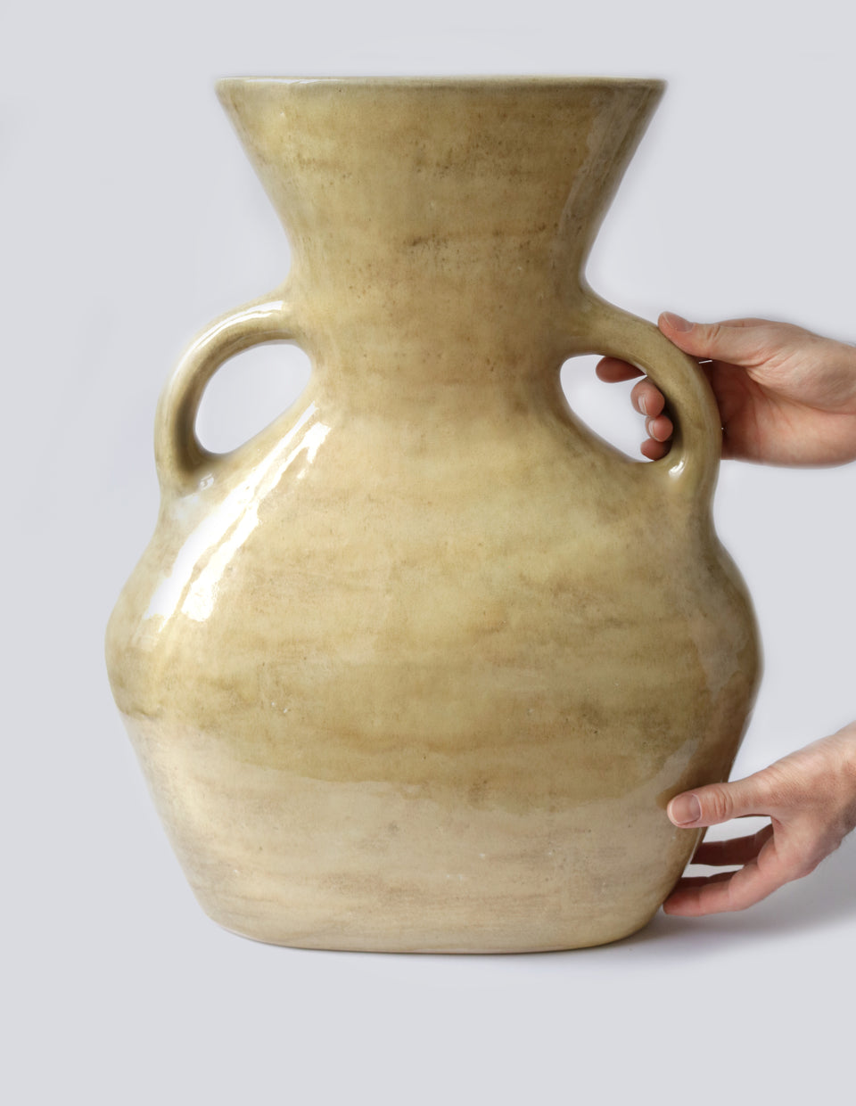 Large floor vase Oat