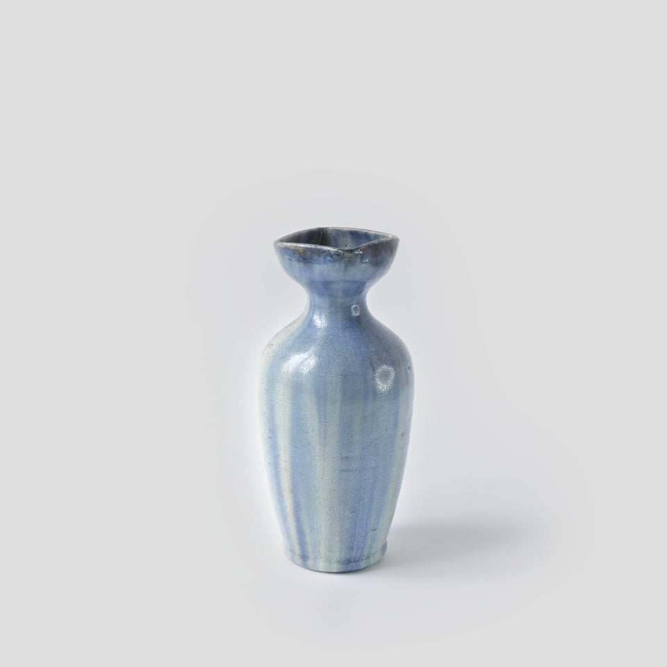 Vase vintage au col carré