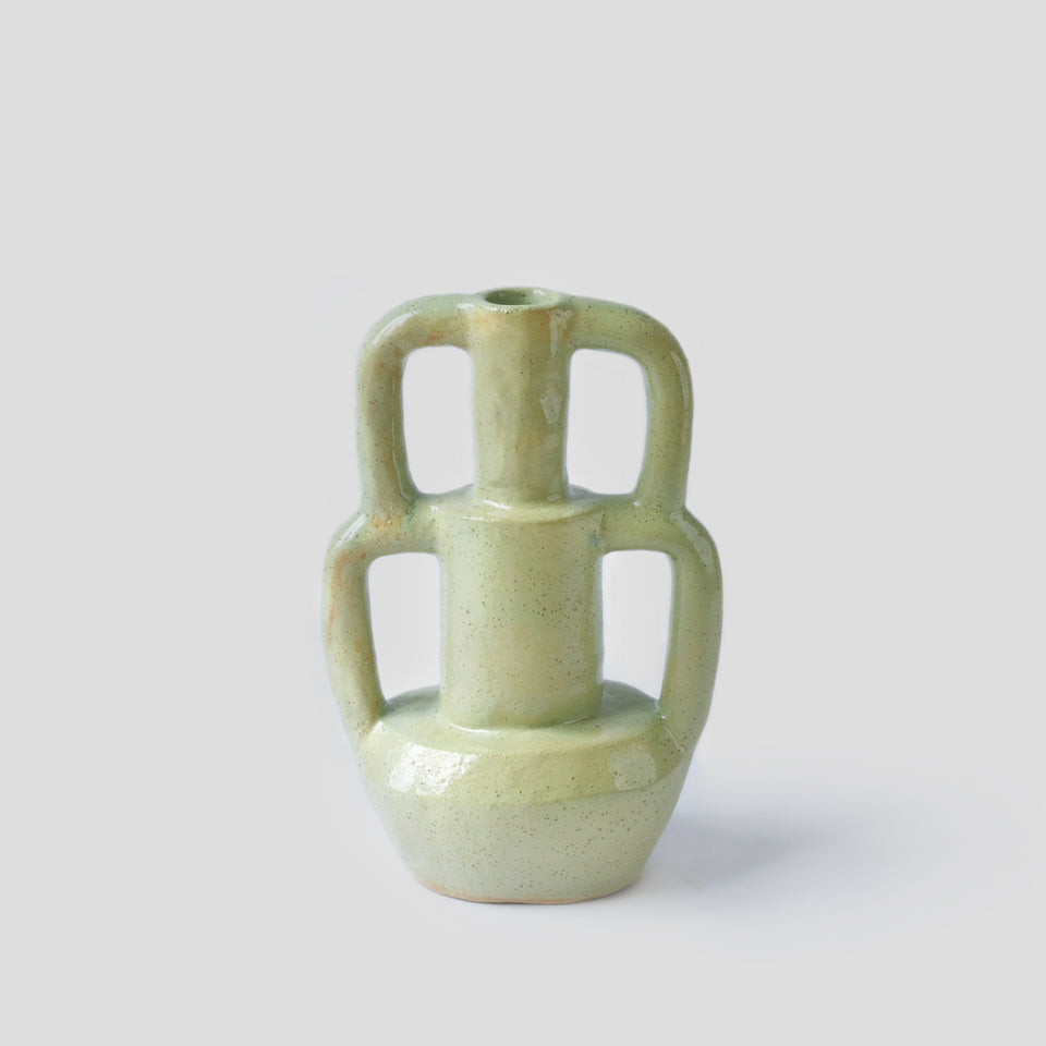 Vase Duplex Medium - Pistache