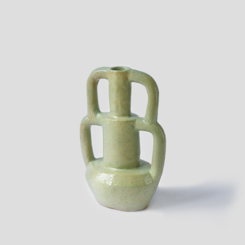 Vase Duplex Medium - Pistachio