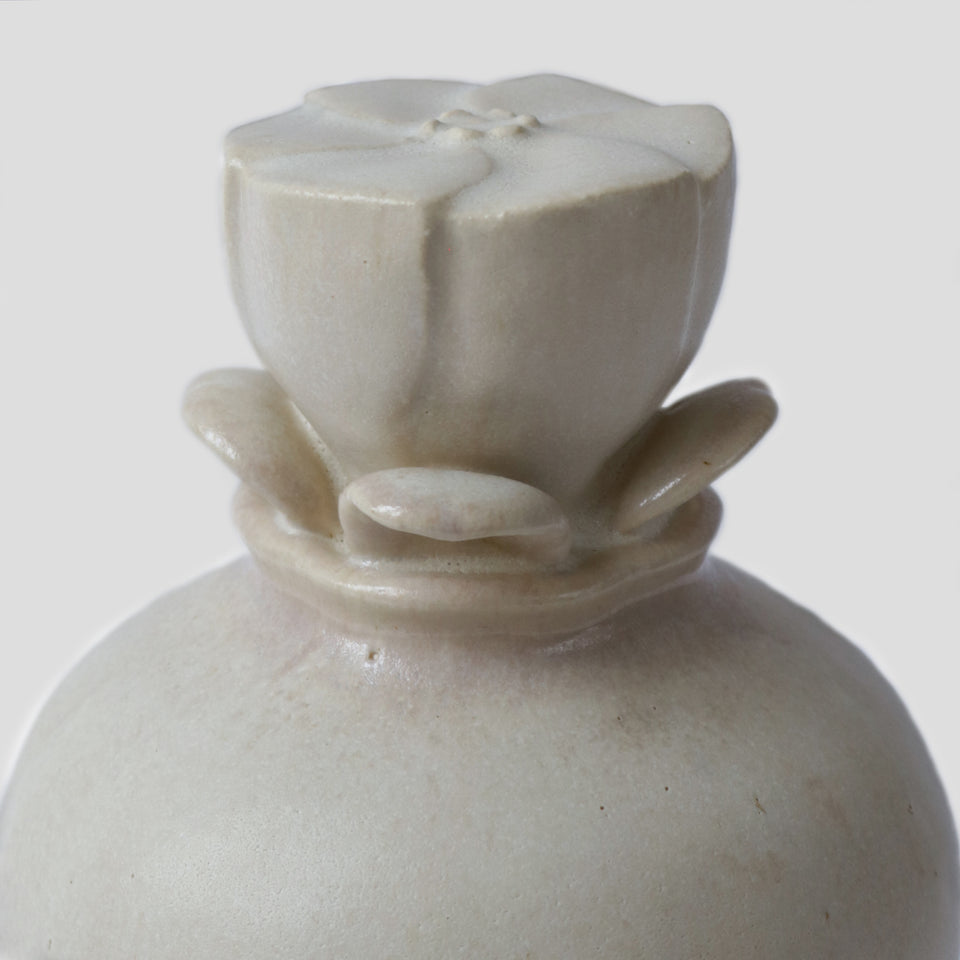 White Floral Totem