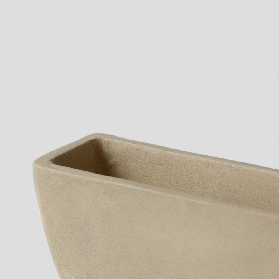 Suiban vase demi-lune Sable