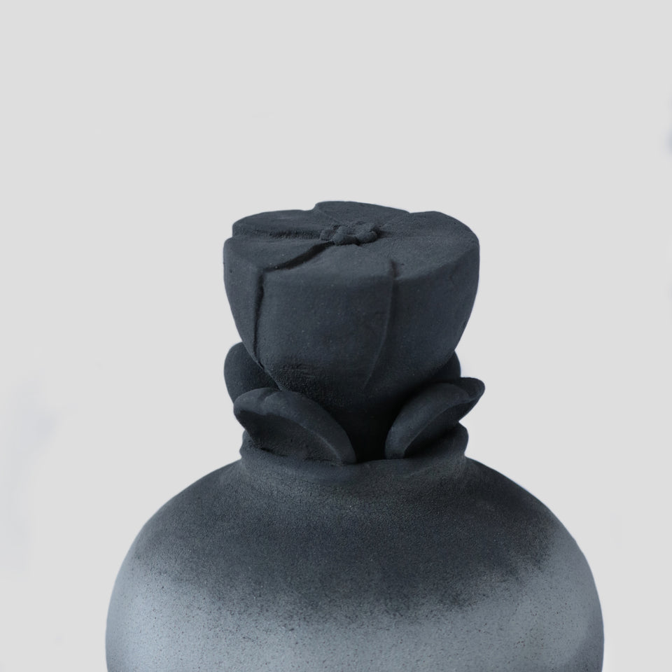 Black Floral Totem