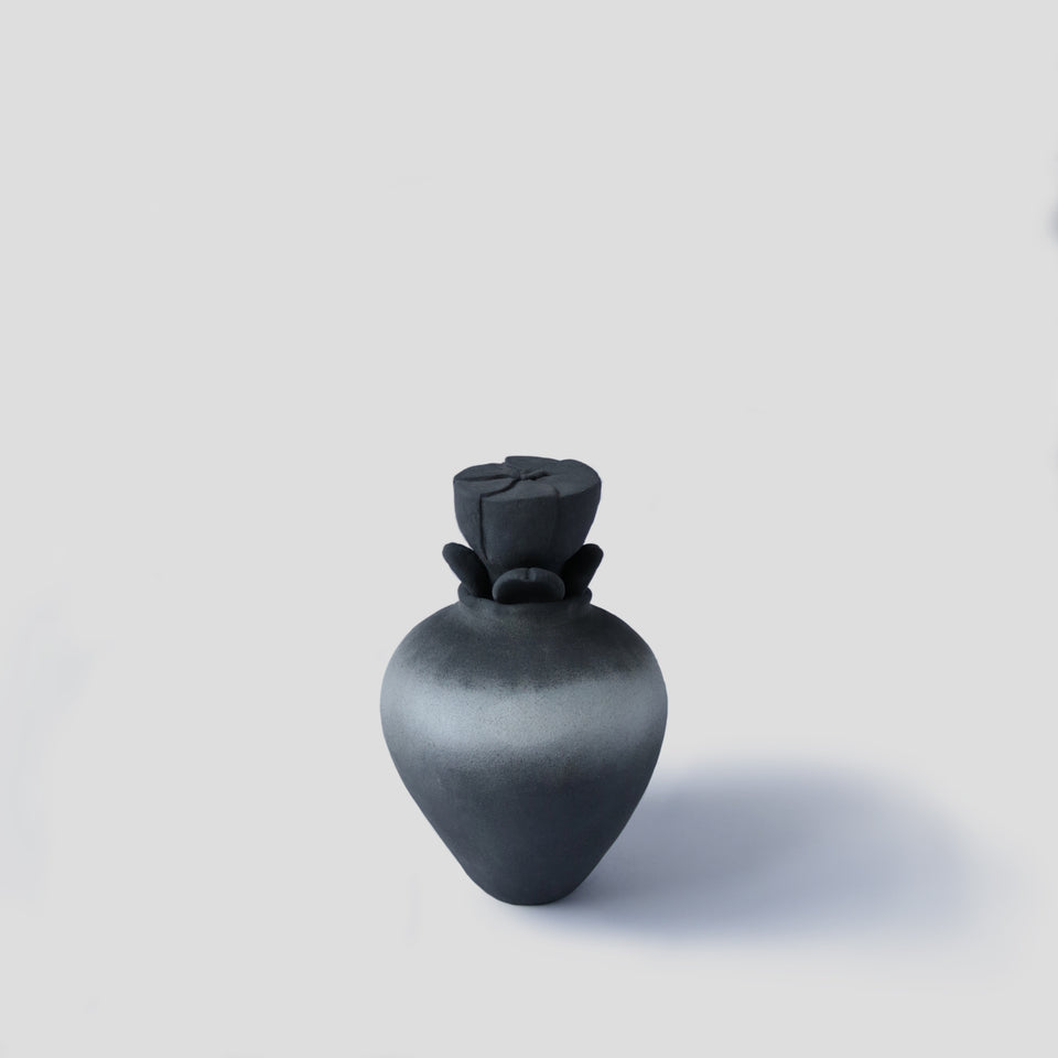 Black Floral Totem