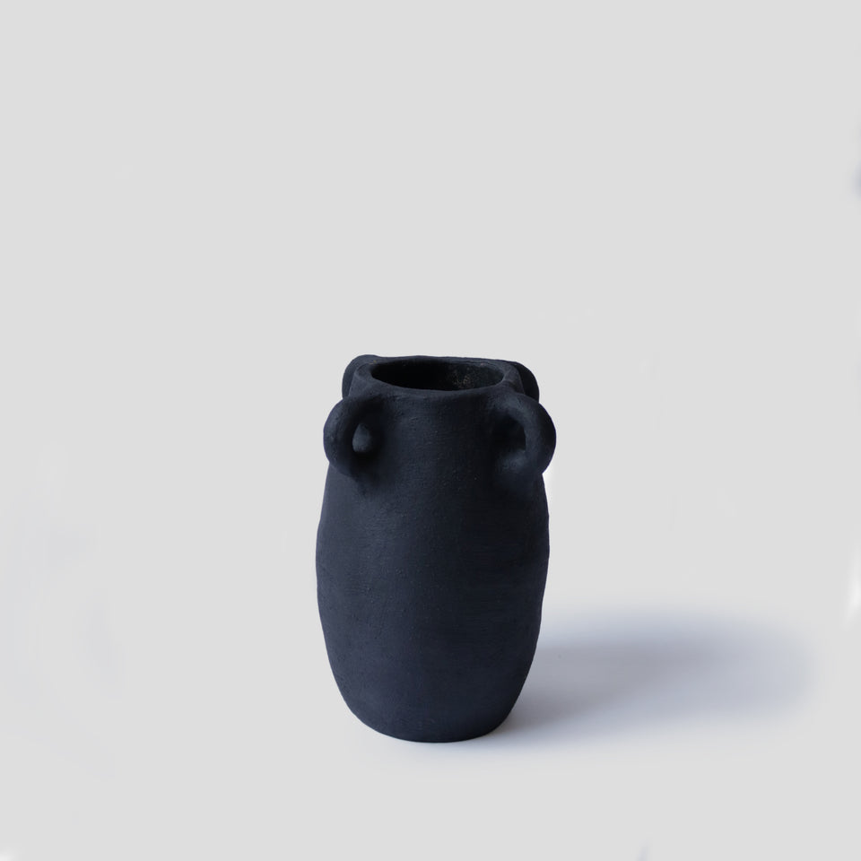 Vase Matte Black