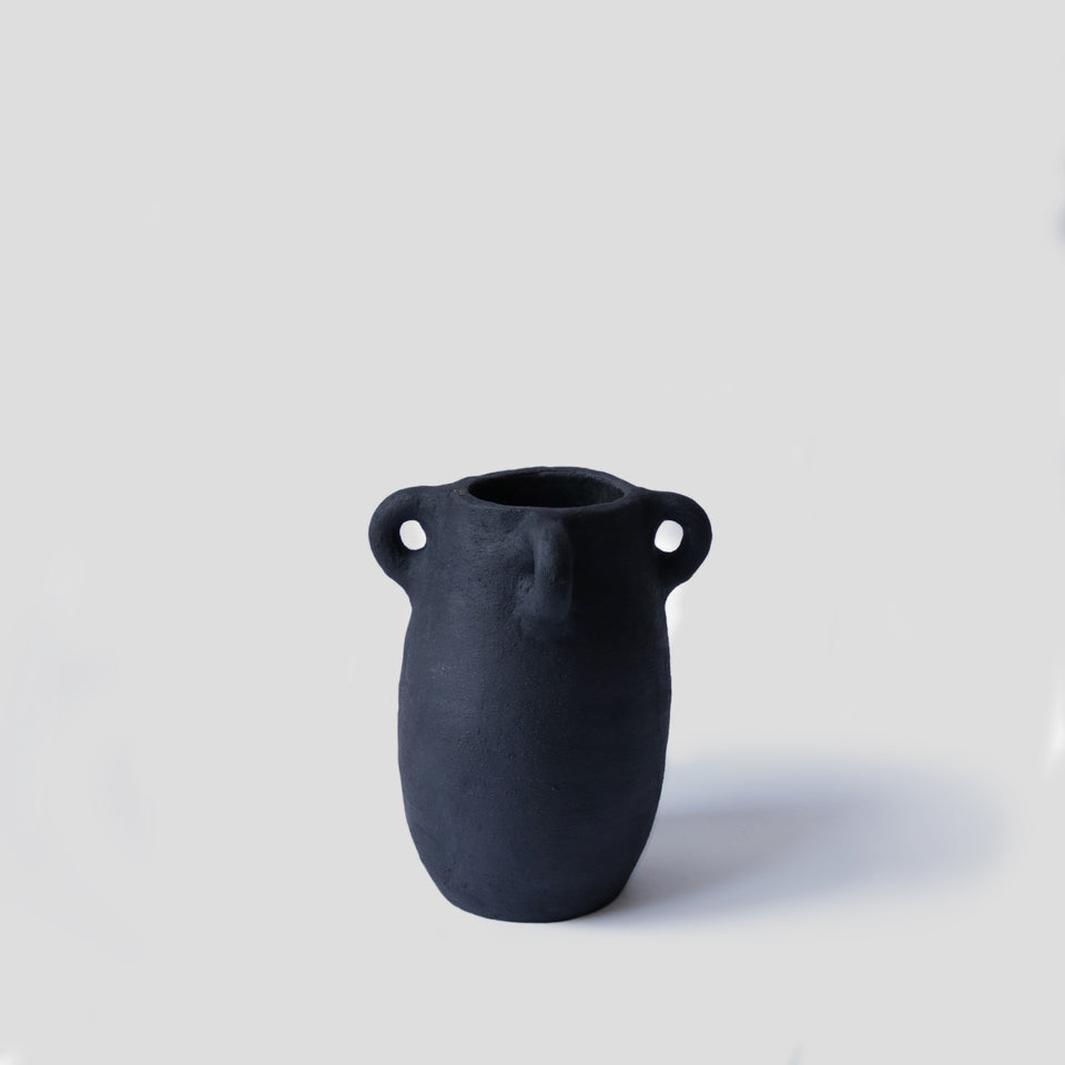 Vase Matte Black