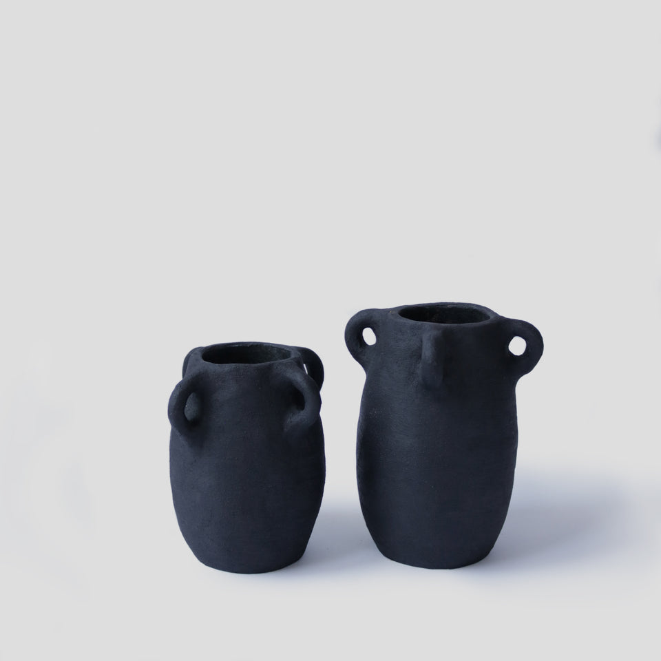 Vase Matte Black