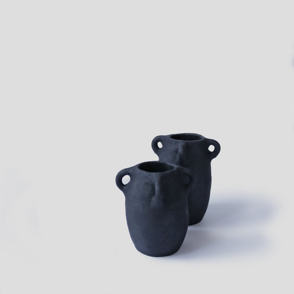 Vase Matte Black