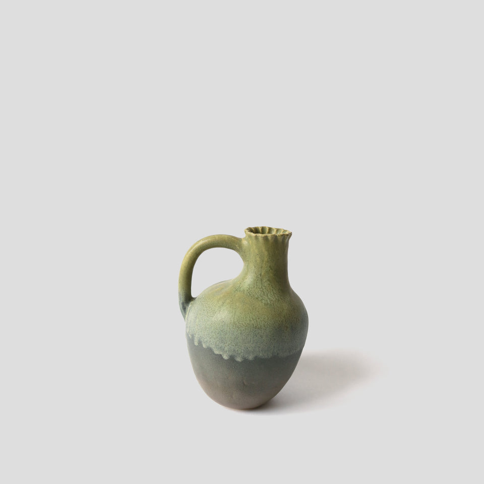 Green vase