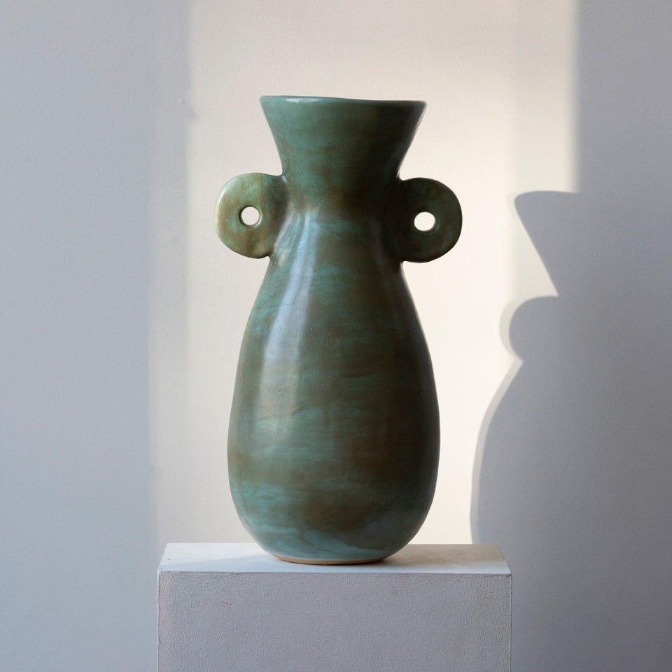 Large Sea green Vase