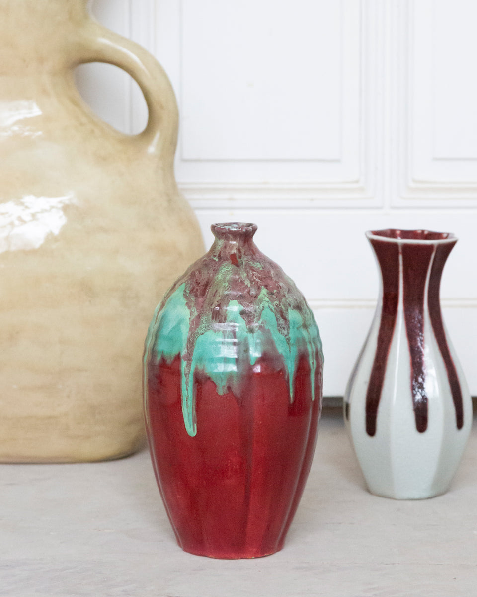 Grand vase vintage Art Deco Primavera